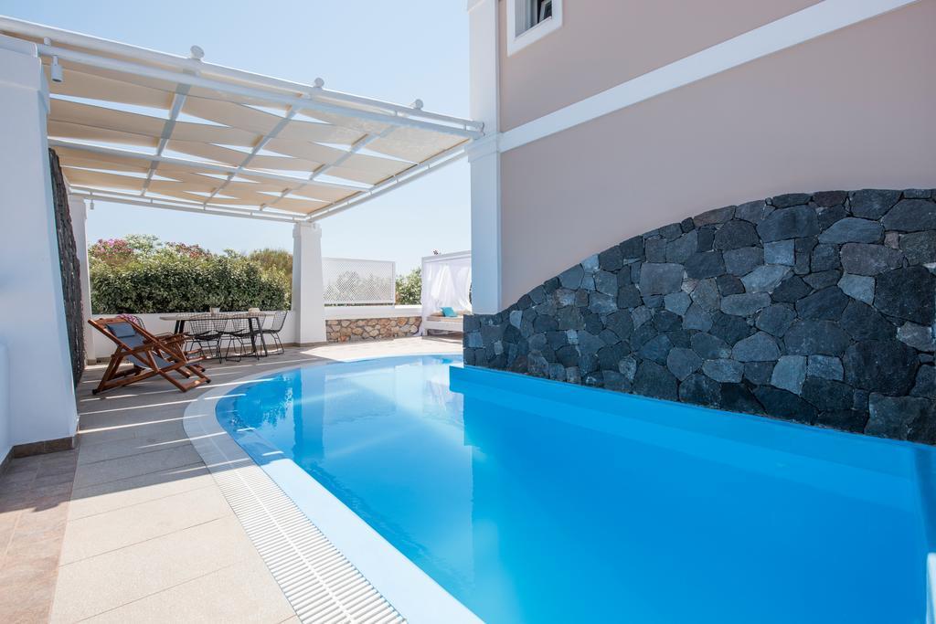 Secret Earth Villas - Santorini Kamári Exterior foto