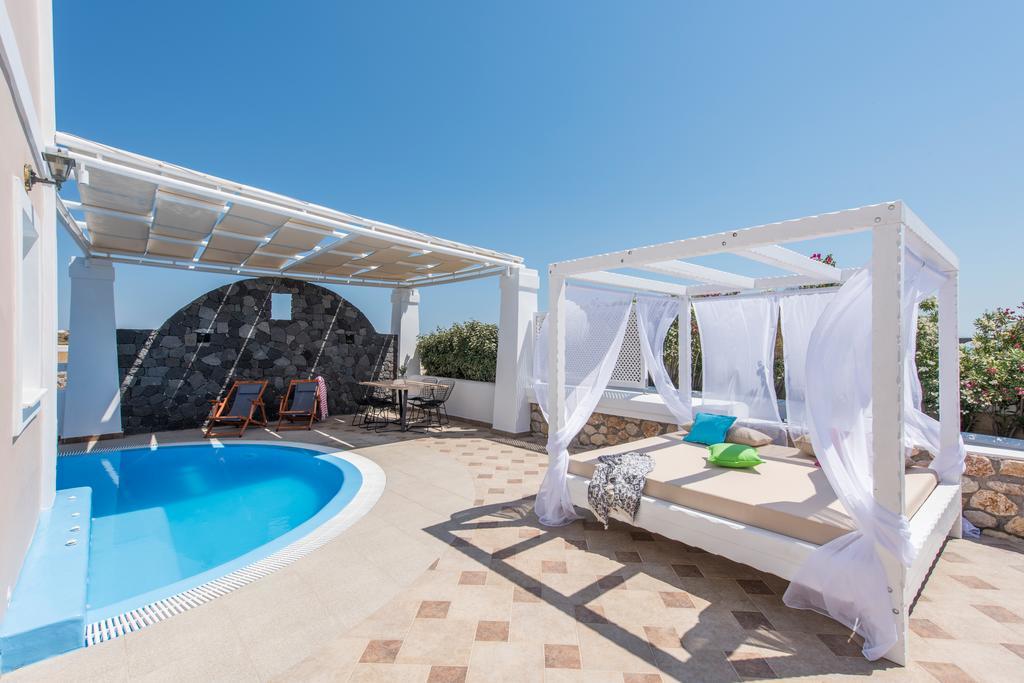 Secret Earth Villas - Santorini Kamári Exterior foto