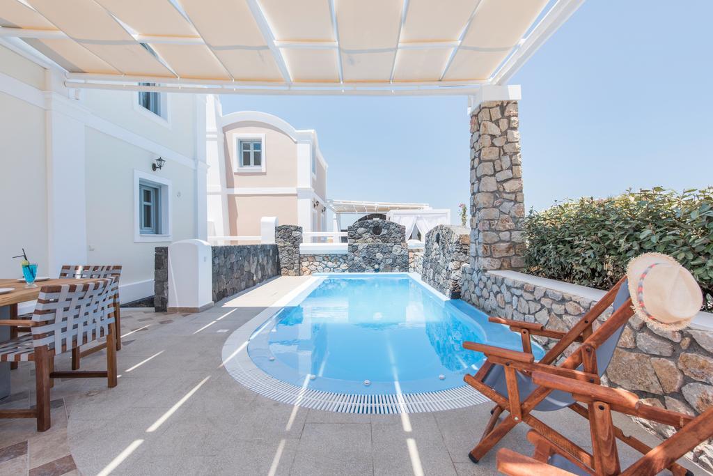 Secret Earth Villas - Santorini Kamári Exterior foto